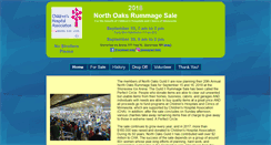 Desktop Screenshot of northoaksrummagesale.org
